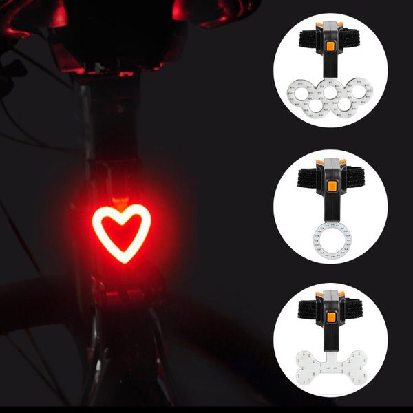 

usb charge for bicycle light 4 styles led bike flash taillight cycling night warning lights cyling lamp