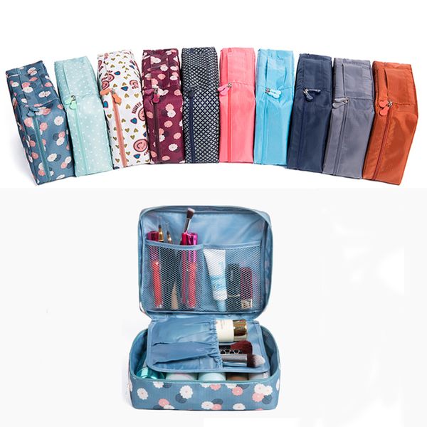 

designer makeup bag multifunction waterproof oxford women travel make up organizer storage bag portable hang underwear cosmetic bags