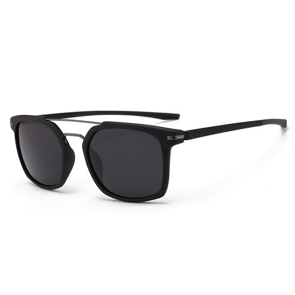 

2020 new men's fashion tr polarizing sunglasses sun glasses mens lightweight driving mirror uv-proof sunglasses 5004, White;black