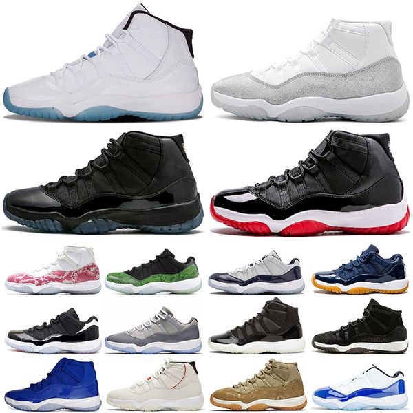 

wholesale designer basketball shoes 11s 11 brand fashion trainers concord blue space jam win like heiress black stingray bred high sneakers