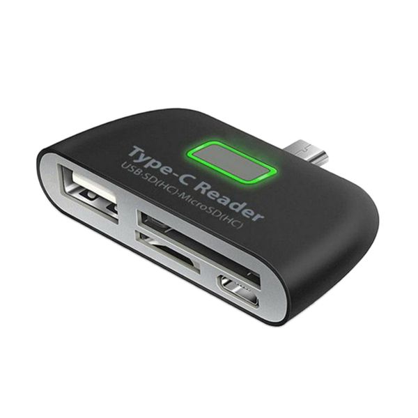 

usb type c 3.1 to usb 2.0 otg hub adapter /tf