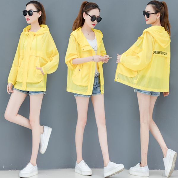 

sunscreen womens jackets and coats korean style women chaqueta mujer casaco feminino casual outerwear womens coat, Black;brown