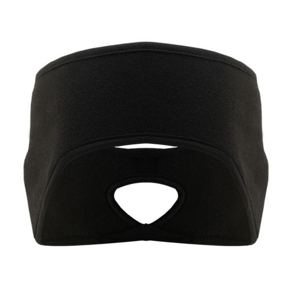 

men women winter cycling ear warmer headband polar fleece ear muff sports headband motorcycling riding headscarf cycling caps masks, Black