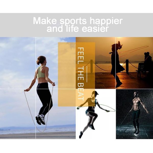 

skipping rope beaded joint non-slip jump rope sporting home gym fitness equipment