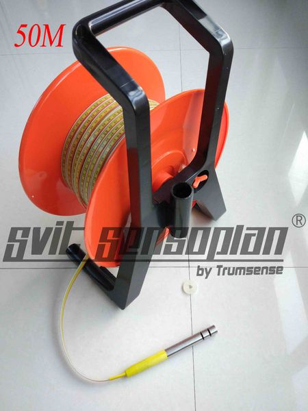 

factory supplying 50 meter portable steel ruler water level meter for lake depth or well depth measuring other length available