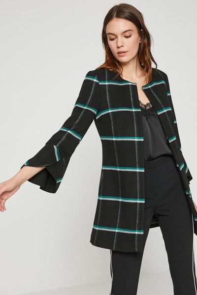 

koton women black coat 8yak06300iw, Black;brown
