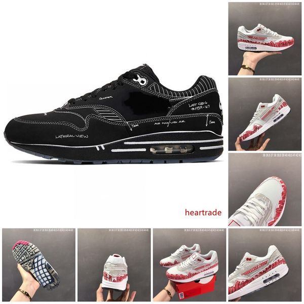 

new tinker sketch to shelf 1 87 red white mens running shoes for men 1s 87s womens designer sneakers air trainers size 11