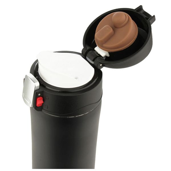 

easy-500ml travel mug чай кофе вода вакуумная чашка термос из нержавеющей стали черный другие посуды