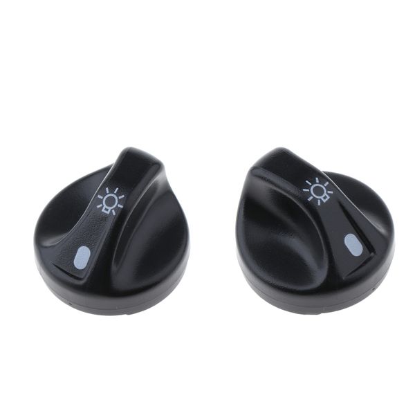 

2pcs head light head lamp switch knob for ford expedition 1997-2002