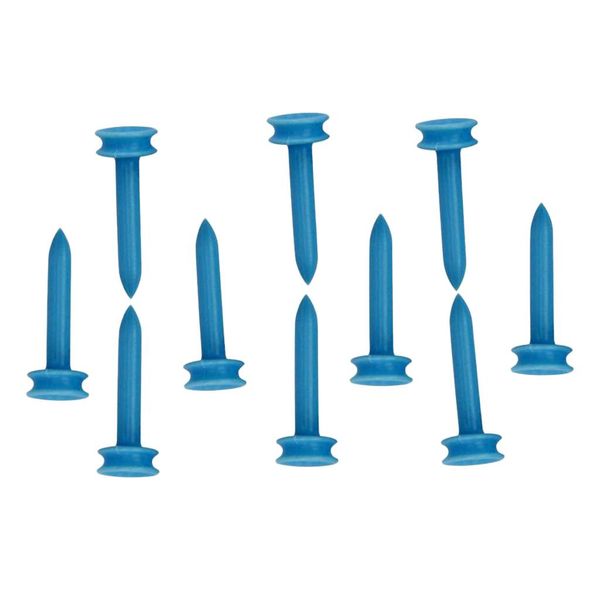 

10 шт unbreakable гольф тройники мяч nail позиция маркеры для гольфа клуба синий 10 шт oiqfl