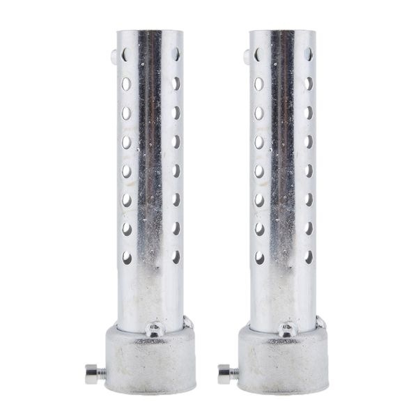 

35mm silver motorcycle exhaust can muffler insert baffle db silencers