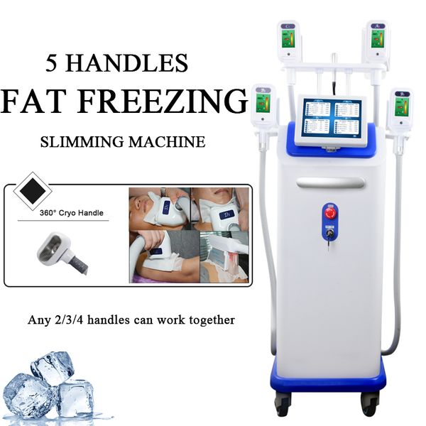 

ing fat body cryolipolysis system any 4 cryo handles can work together cryotherapy slimming machine fat reduction machine