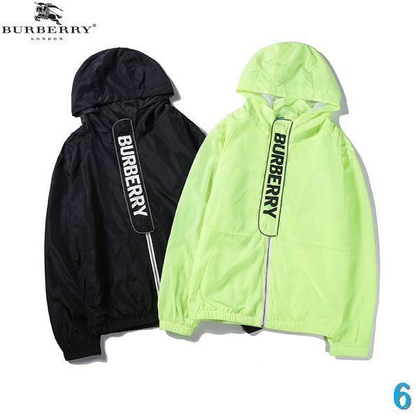 

mens designer jacket sun protection men women summer luxury windbreaker jackets new arrival men brand jacket women clothing6, Black;brown