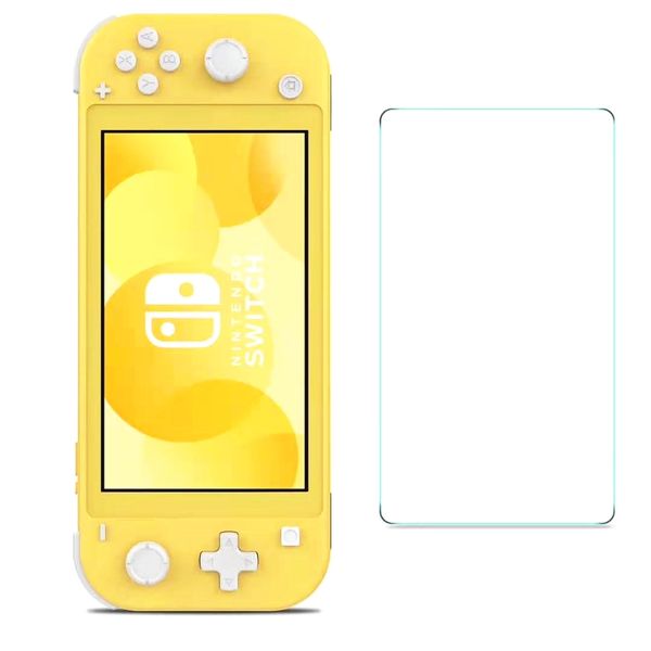 

9h tempered glass for nintendo switch lite hd anti-scratch glass screen protector no retail package