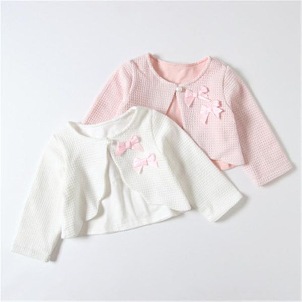 

pullover 2021 spring baby girls outerwear jacket cute bow cape toddler cardigan 4761, Blue