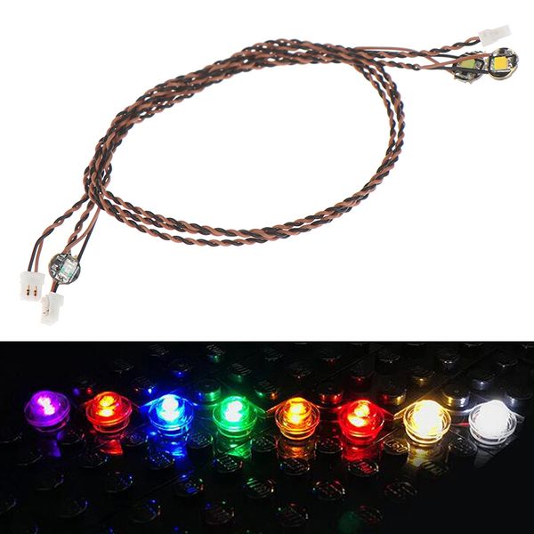 

2pcs 15cm led light for particle building block city street lamp house diy toys