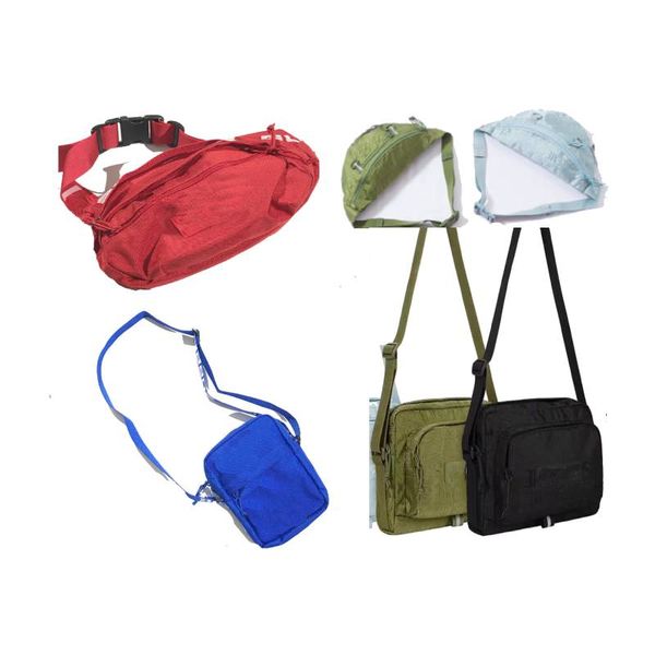 

дизайнерская сумка для талии подарочная упаковка 19ss 46th 18ss 3m 44th мода унисекс fanny pack мода талия холст дорожный пояс сумка мужская
