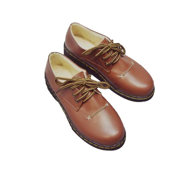 

casual shoes leather korean young 2019 new autumn trend low-laces woman shoe soft sneakers women trainers size 40-45, Black