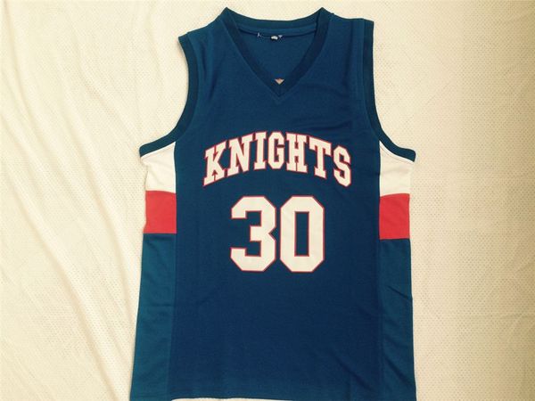 

high school knights # 30 стивен карри баскетбольных, Black