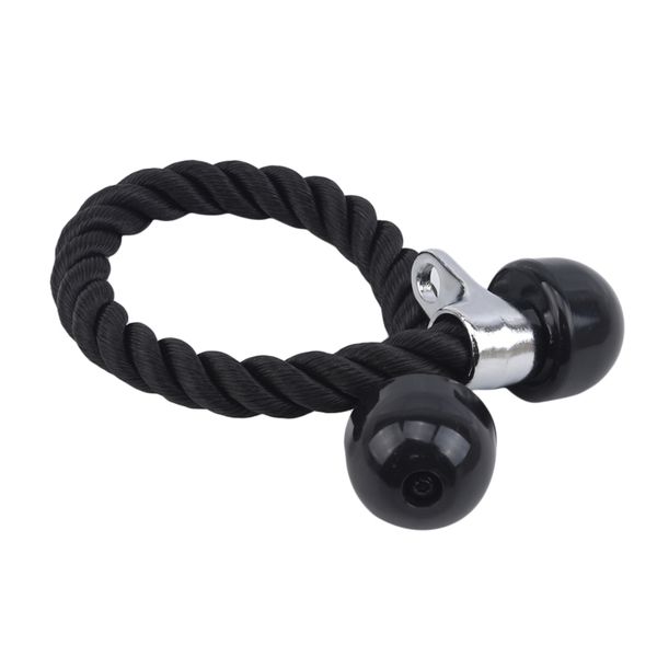 

tricep rope push pull down cord for bodybuilding exercise gym workout for home or gym use fitness exercise body equipment