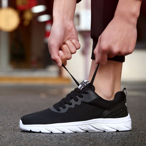 

new blade running shoes for men antiskid damping cool outsole walking trekking leisure summer running sneakers mens casual shoes