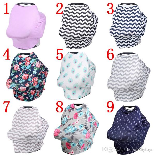 

baby car seat canopy cover breastfeeding nursing scarf cover up apron shoping cart infant stroller sleep by nursing cover 27.5*27.5*12.5inch, White