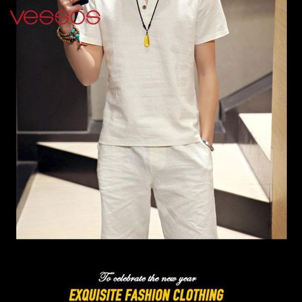 

short sleeves suits t-shirts suits vintage men's summer retro t-shirts, Gray