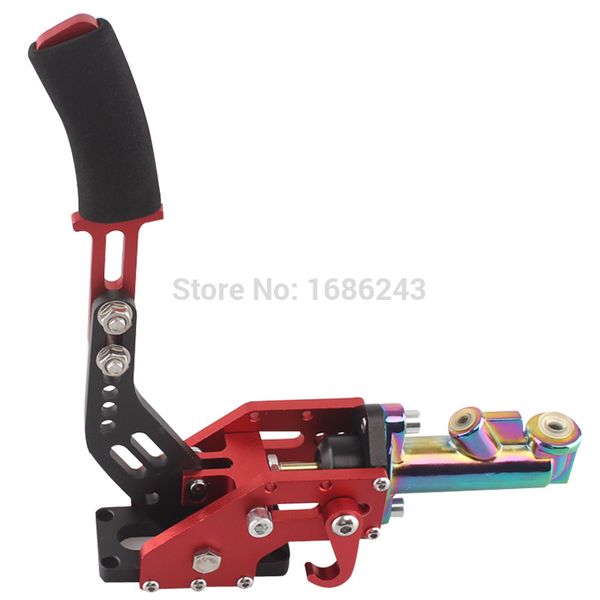

hydraulic horizontal car truck drift e-brake racing parking handbrake lever red