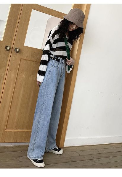 

женские джинсы 2019 новое поступление осень зима брюки высокая талия модельер высокое качество роскошная одежда s~xl 00, Blue