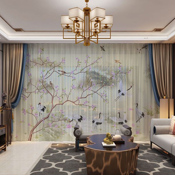 

floral birds 3d customized p curtains drape panel sheer tulle 3d window curtains for living room door kitchen bedroom