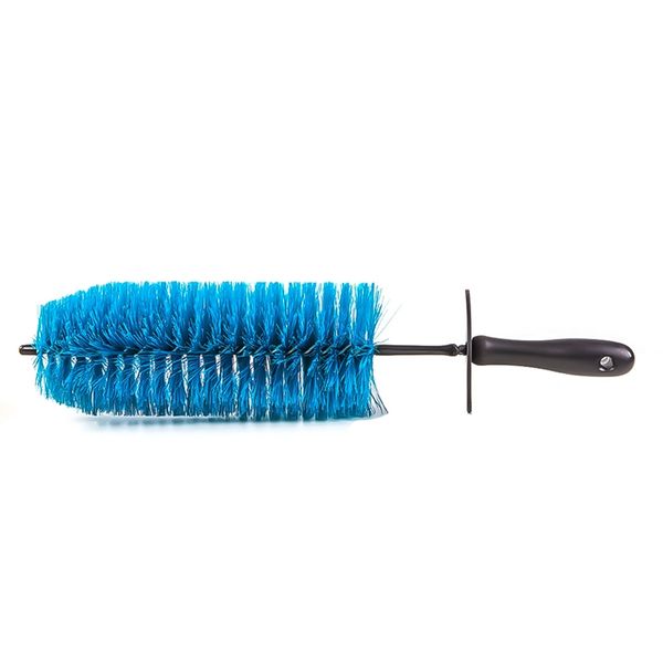 

blue wheel tyre tire rim hub long brush scrub cleaner wash tool