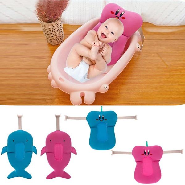 

baby shower portable cushion bed infant bath pad non-slip bathtub seat mat infant soft bath seat pad anti-slip mat body