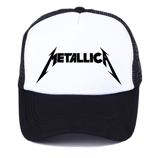 

2019 Женщины Мужчины Прохладный Рок Черный Бейсболки Metallica Группа Поклонников Cap Металл Рок-Музыки Любителей Хлопка Бейсбол Дальнобойщик Шапки Шляпа