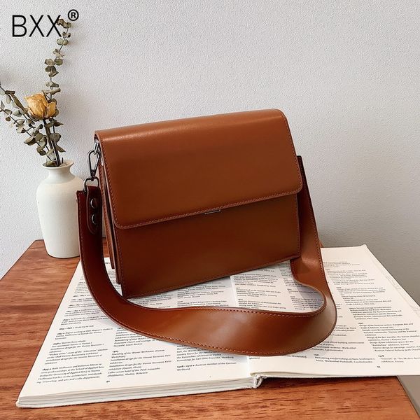 

bxx] pu leather crossbody bags for women 2020 spring fashion all-match shoulder messenger bag ladies travel handbags hk681