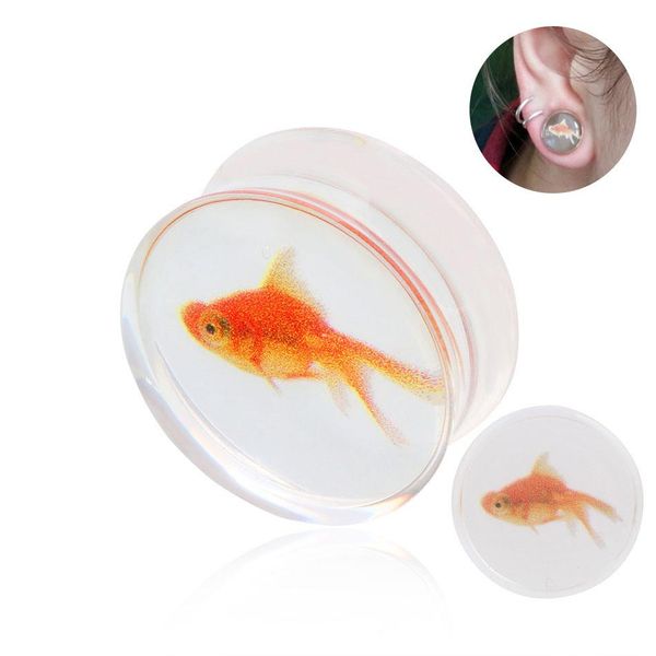 2019 Transparent Goldfish Ear Expansion Hot Jewelry Europe And