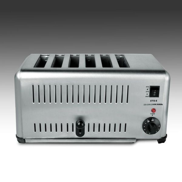 

commercial full automatic 6 slices toaster bread toast machine for breakfast