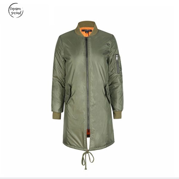 

jacket jackets and coats 2019 spring female coat casual army green bomber winter women basic jackets padded zipper outwear, Black;brown