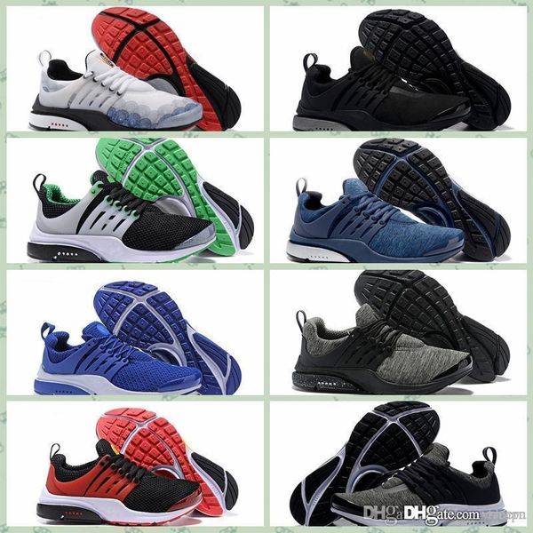 

npstl2 2019 prestos 5 br qs дышите черный белый желтый красный mens женщин тапки горячие мужчины обуви walking дизайнер прогулочной обуви