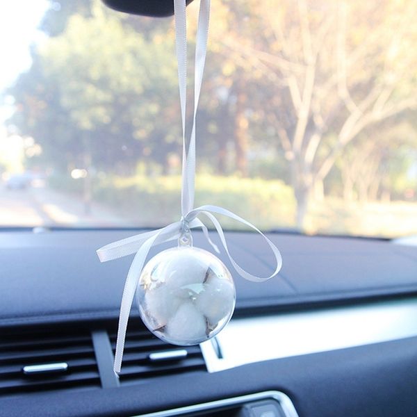 

car accessories flower ball car ornaments pendant in auto ethnic home decor lucky ornaments birthday present