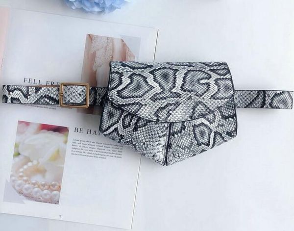 Moda Bolsa de Cintura Designer de luxo saco peito Bloco de Fanny pequeno Mulheres cintura Bag Phone Pouch Punk Belt Purse