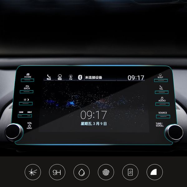 

for 2018 2019 car styling gps tempered glass screen protector sticker film
