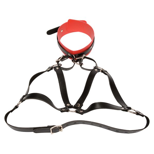 Bondage Donna Sexy Bondage Lingerie Collare Reggiseno senza coppe erotico Senza spalline Taglia regolabile #R46