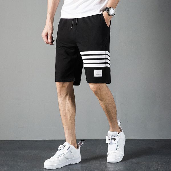 

casual men 's pants new popular trend shorts 2020 summer new tide men fashion sport style slacks quality pnats 3 color m-4xl, White;black