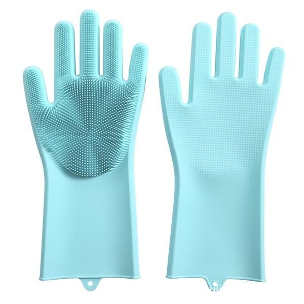 

10pair multifunction silicone cleaning gloves magic silicone dish washing gloves for kitchen household silicone dishwashing gloves