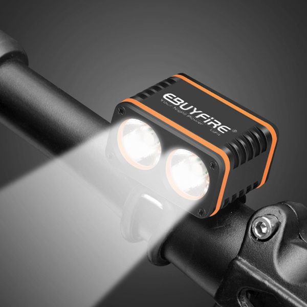

usb bicycle light 2xt6 800lm 4mode led bike usb cycle headlight with 2*orings (no battery