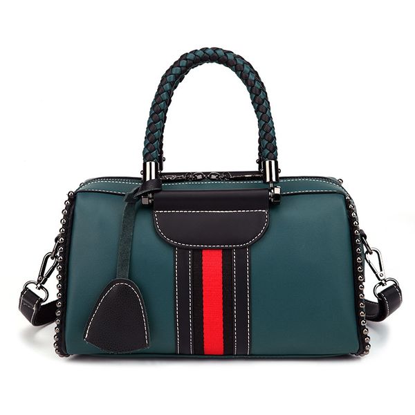 

2019 новый woven портативный моды щитовые одного плеча сумка личности женщины повседневная сумка totes сумка высокого качества