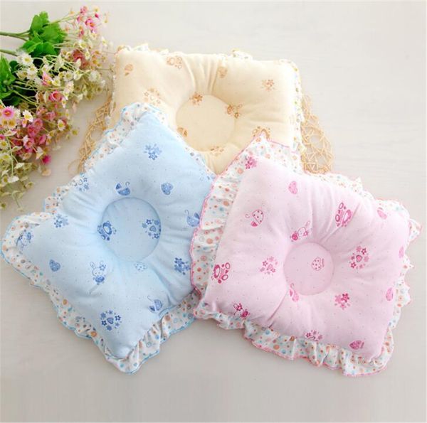 Soft Cotton Position Baby Pillow Newborn Lovely Cartoon Newborn