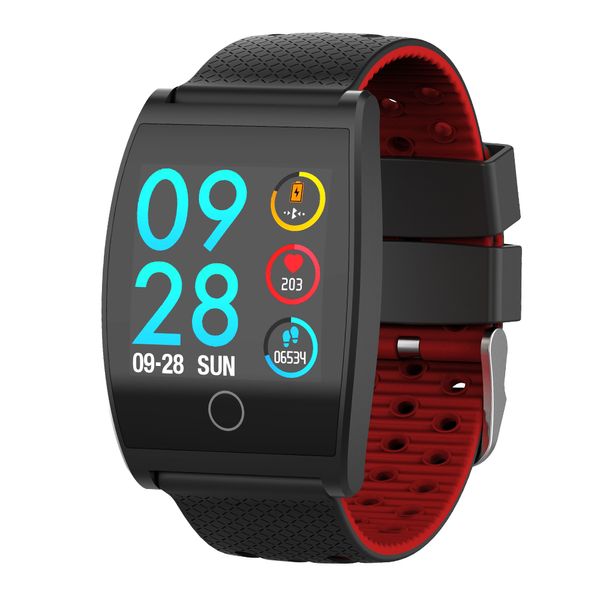 

sports fitness pedometers blood pressure step calories distance heart rate sleeping monitor message reminder watch bracelet