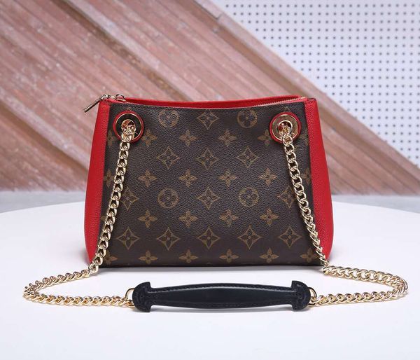 

Factory Wholesale quality luxury brand Designer Surene BB shoulder handbags Monogrram canvas messenger bag Women's chain shoulder bag M43777