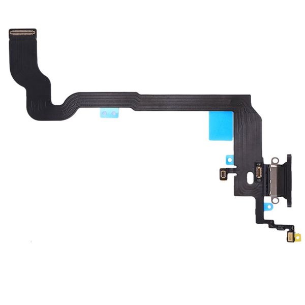 

10psc for iphone x 5.8-inch charging port dock connector mic flex cable replacement delivery`